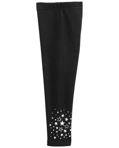 CARTERS NIÑA LEGGIN GLITTER BLACK