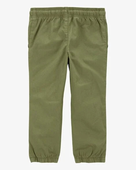 CARTERS NIÑO PANTALON OLIVE LINED