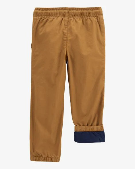 CARTERS NIÑO PANTALON BROWN LINED