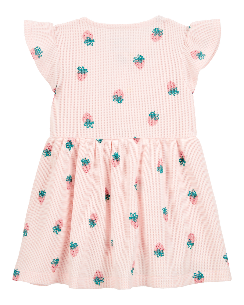 CARTERS NIÑA VESTIDO PINK STRAWBERRY