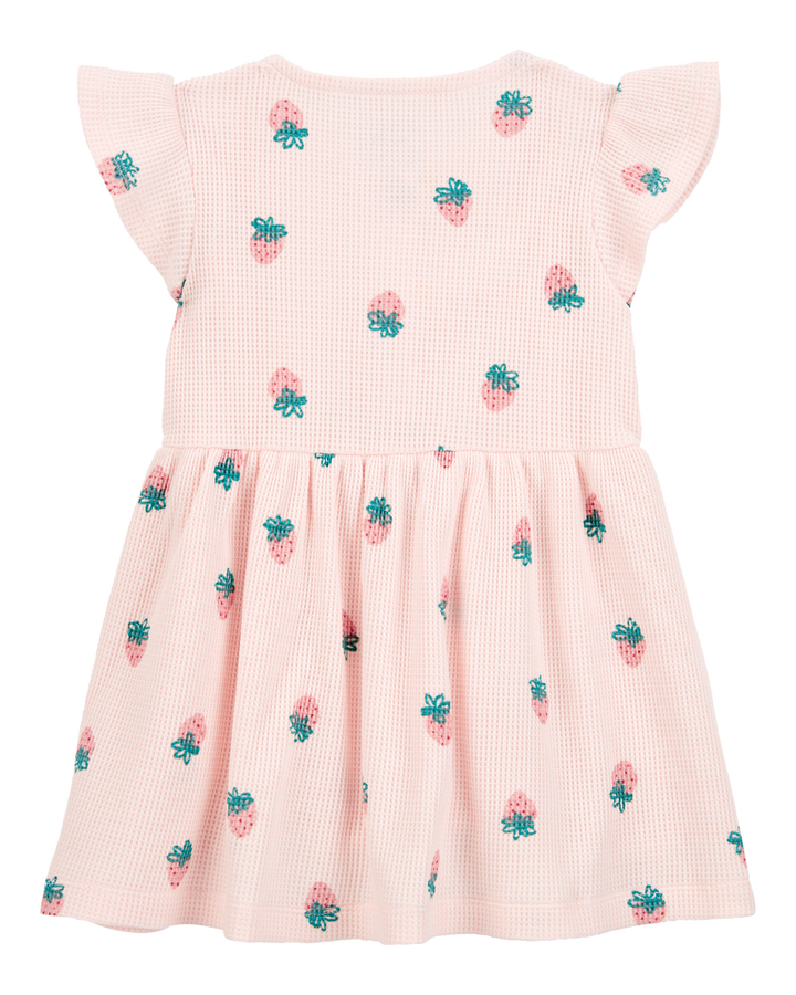 CARTERS NIÑA VESTIDO PINK STRAWBERRY