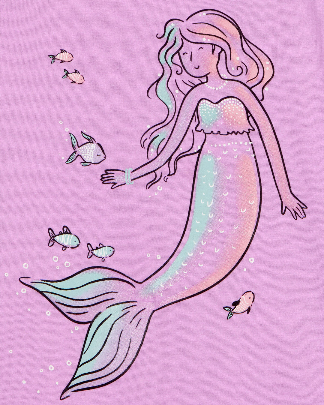 CARTERS NIÑA PIJAMA PURPLE MERMAID PRT