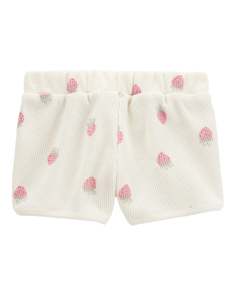 Carters Short Ivory Strawberry para Niña