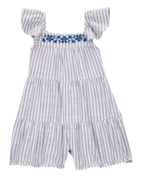 Carters Vestido Blue Stripe para Niña