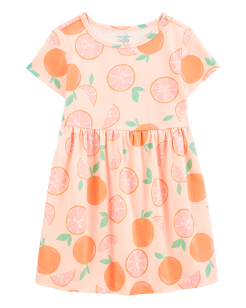Carters Vestido Pink Orange para Niña