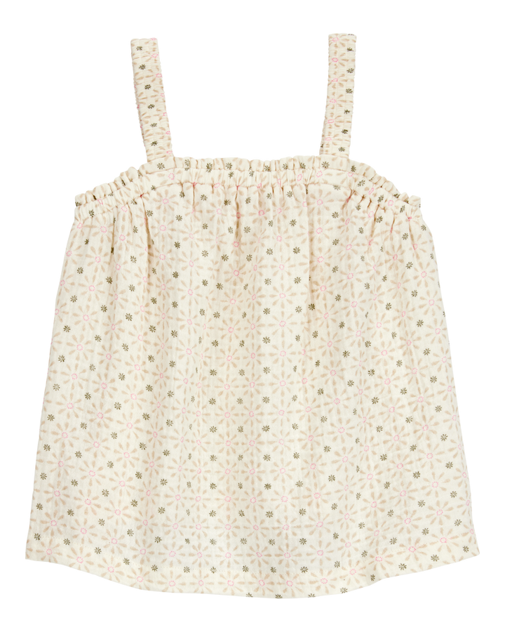CARTERS NIÑA BLUSA IVORY