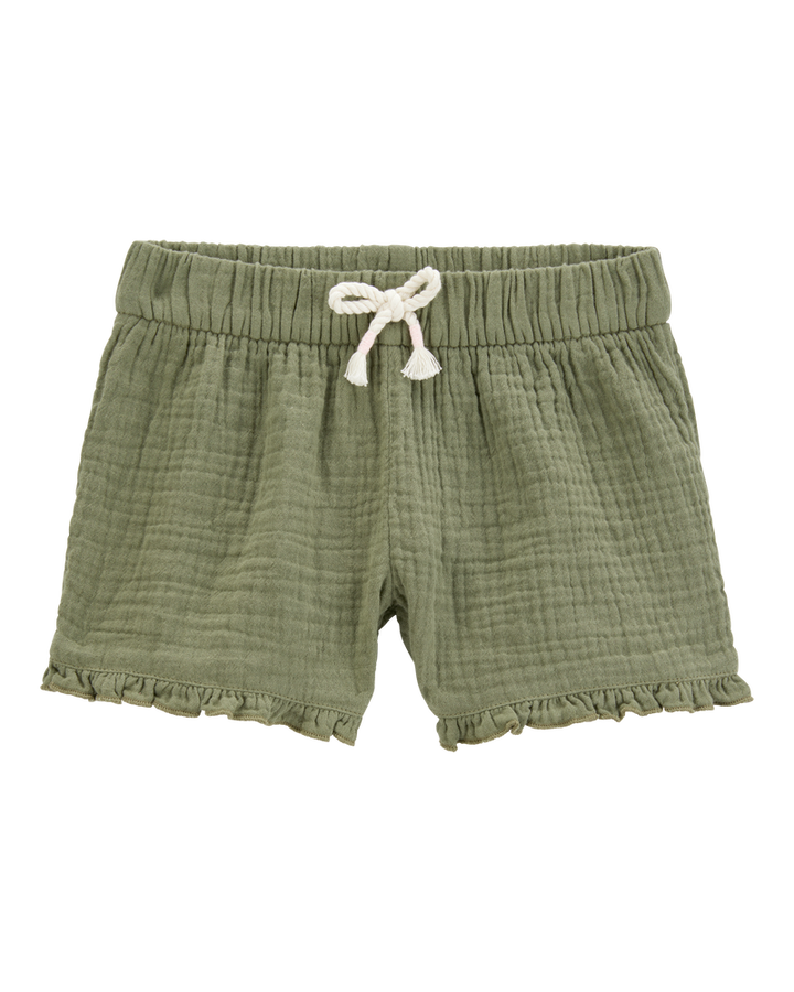 CARTERS NIÑA SHORT GREEN