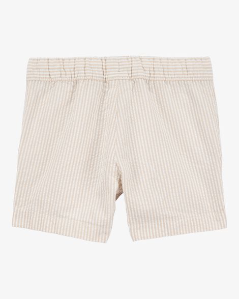 CARTERS NIÑO SHORT CREAM SEERSUCKER