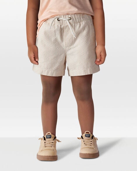 CARTERS NIÑO SHORT CREAM SEERSUCKER