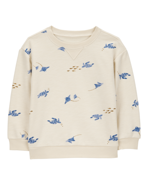 Carters Abrigo Sea Printed Pullover para Niño