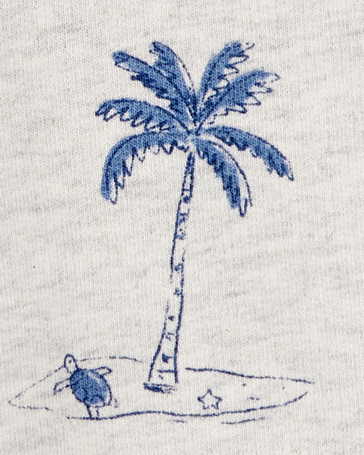 CARTERS NIÑO CONJ. DE SHORT GREY BEACH CRUISER 2PK