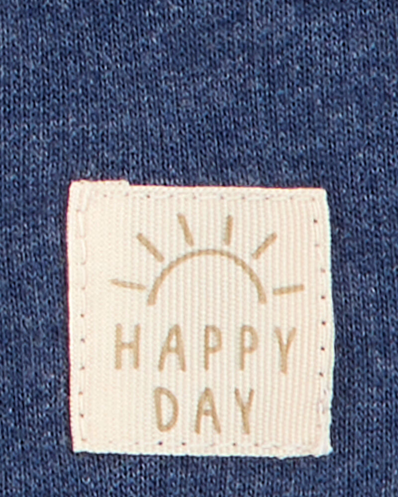 CARTERS NIÑO CONJ. DE SHORT NAVY HENLEY HOODED 2PK