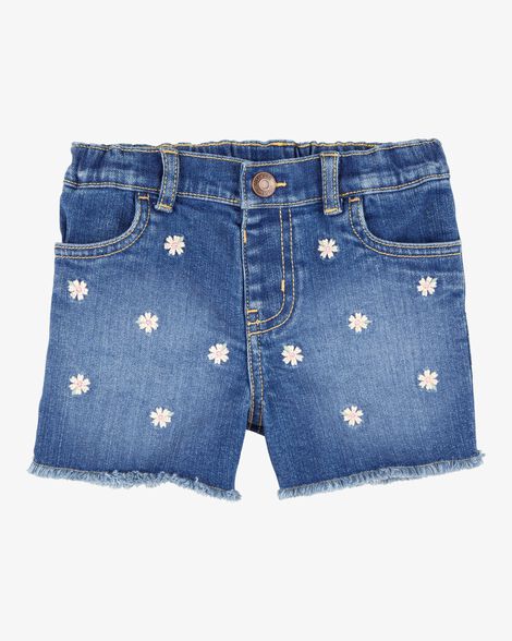OSHKOSH NIÑA SHORT EMB DENIM