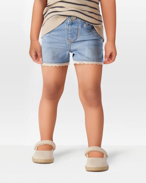 OSHKOSH NIÑA SHORT LACE TRIM
