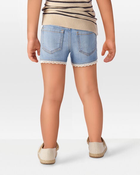 OSHKOSH NIÑA SHORT LACE TRIM