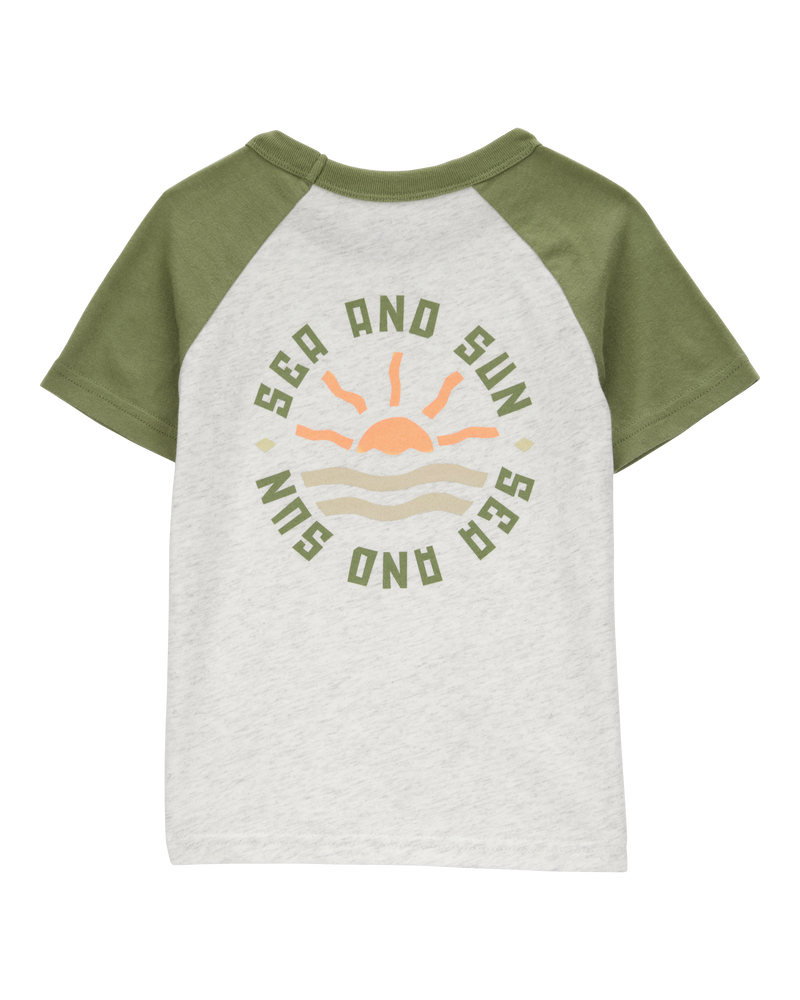 CARTERS NIÑO TSHIRT SEA SUN GREY GRN