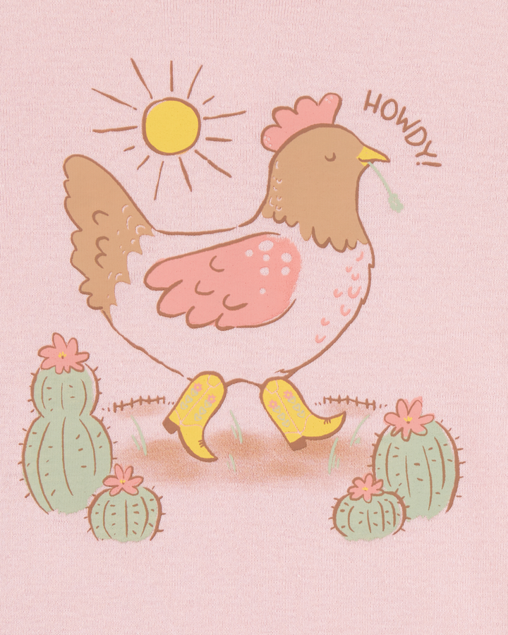 CARTERS NIÑA PIJAMA PRINT 4PZ