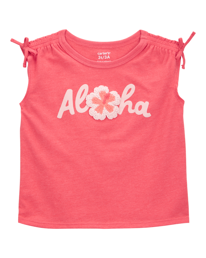 CARTERS NIÑA TSHIRT ORANGE