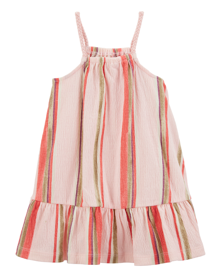 CARTERS NIÑA VESTIDO JERSEY STRIPE
