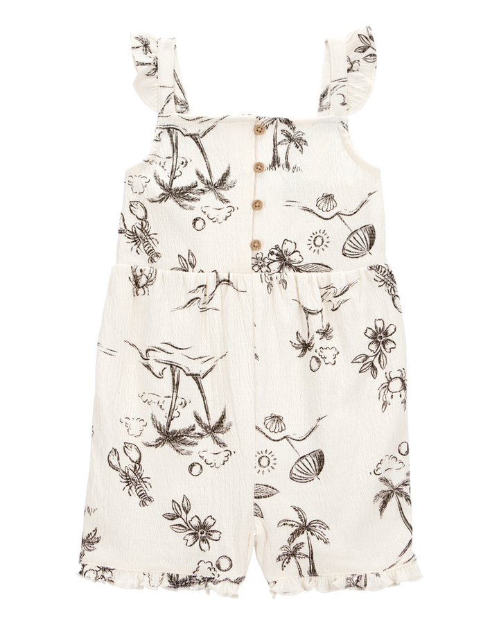 CARTERS NIÑA ROMPER JERSEY FLORAL