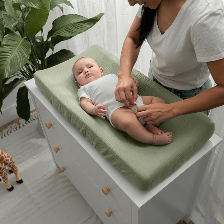 COMFY CUBS FORRO PARA PAD CAMBIADOR SAGE