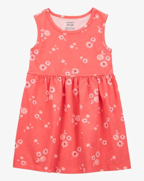 CARTERS NIÑA VESTIDO FLORAL