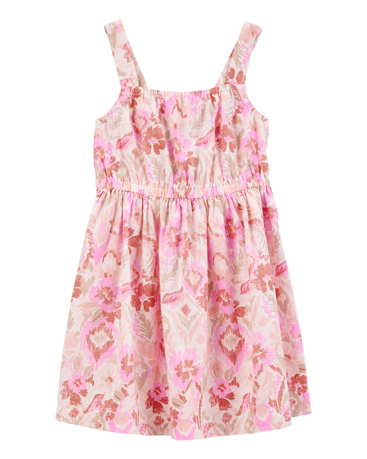 OSHKOSH NIÑA VESTIDO PINK FLORAL