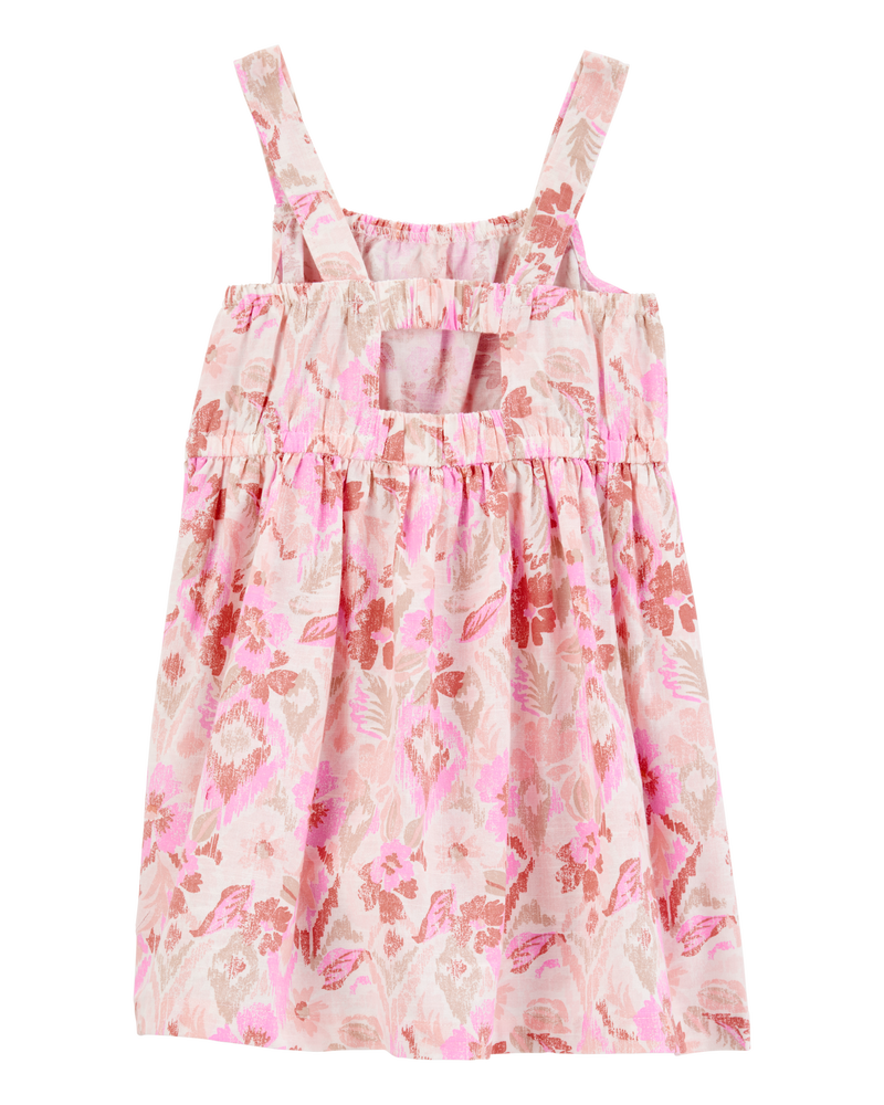 OSHKOSH NIÑA VESTIDO PINK FLORAL