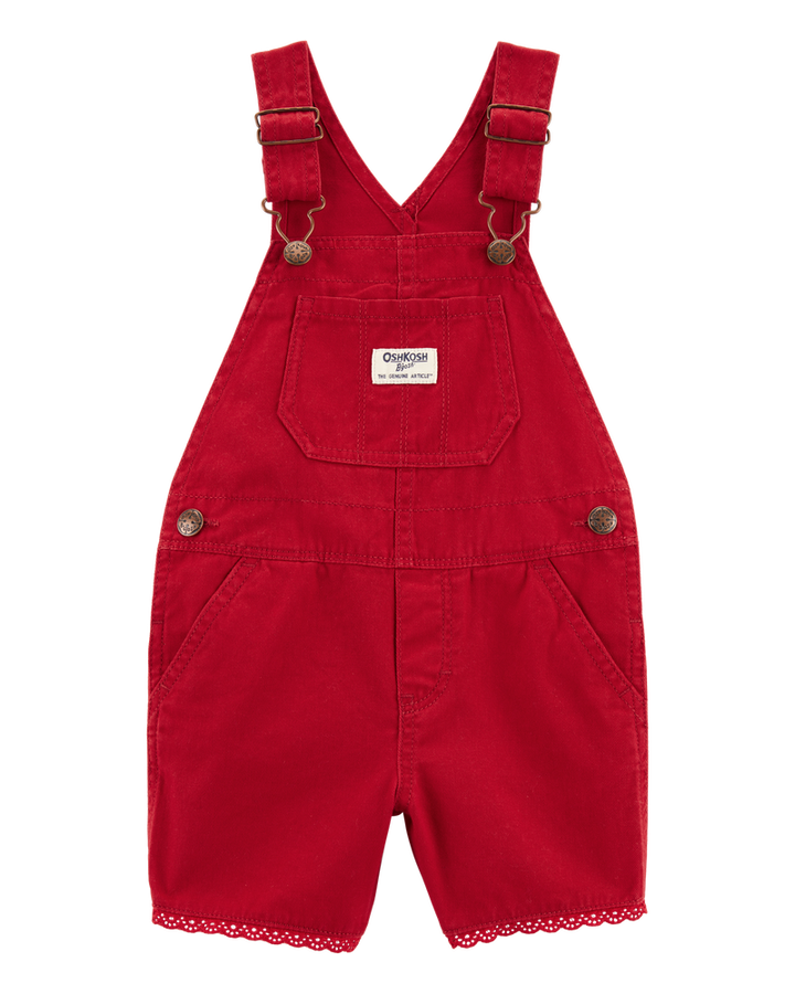 OSHKOSH NIÑA OVEROL RED