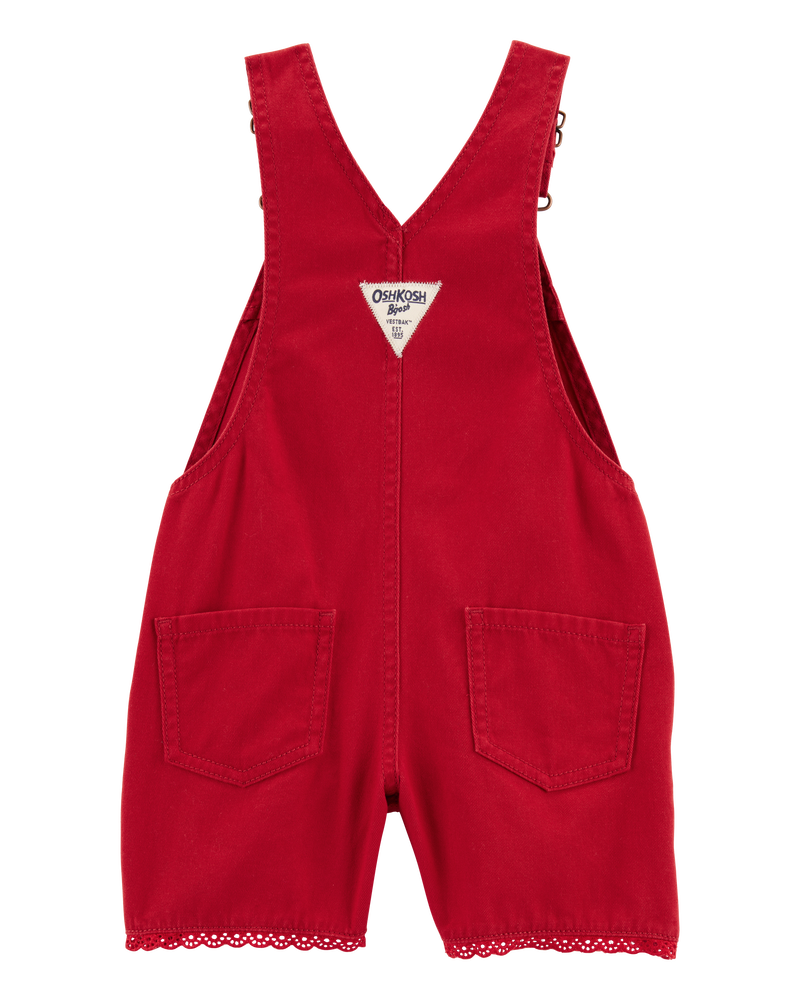 OSHKOSH NIÑA OVEROL RED