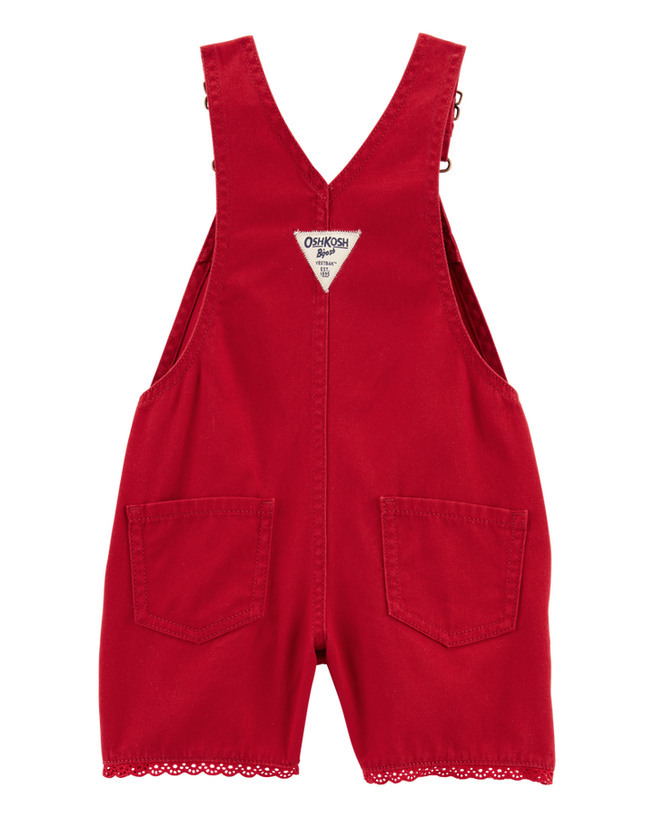 OSHKOSH NIÑA OVEROL RED