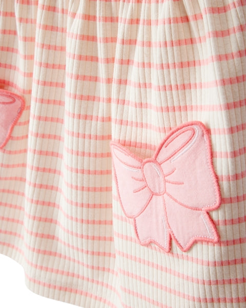 CARTERS NIÑA VESTIDO PINK BOW