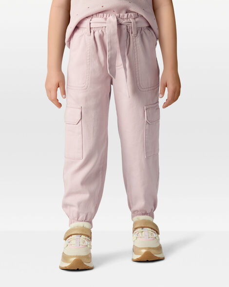 CARTERS NIÑA PANTALON WOVEN CARGO PINK