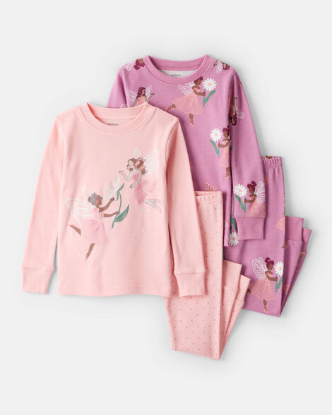 CARTERS NIÑA PIJAMA 4PC