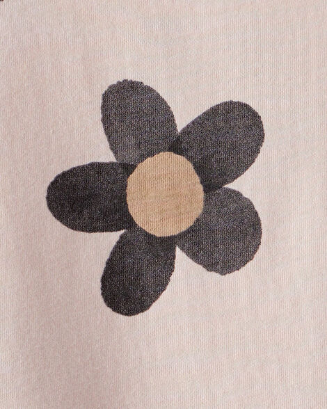 CARTERS NIÑA TSHIRT FLORAL STOCK UP SHOP TEE BROWN FLOWER
