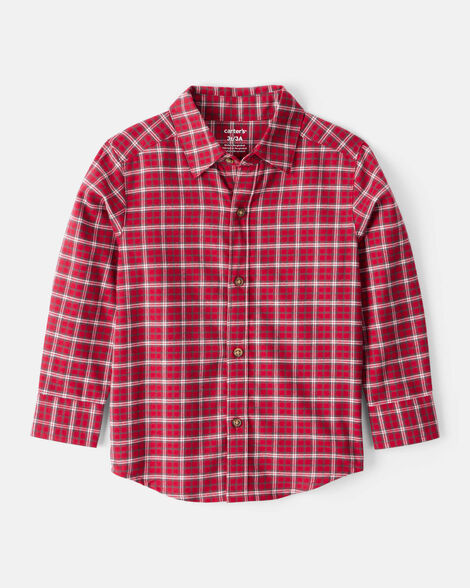 CARTERS NIÑO CAMISA STRIPE RED