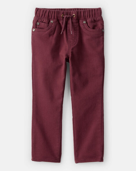 OSHKOSH NIÑO PANTALON WOVEN RED