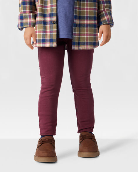 OSHKOSH NIÑO PANTALON WOVEN RED