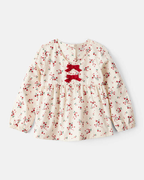 CARTERS NIÑA BLUSA CHRISTMAS