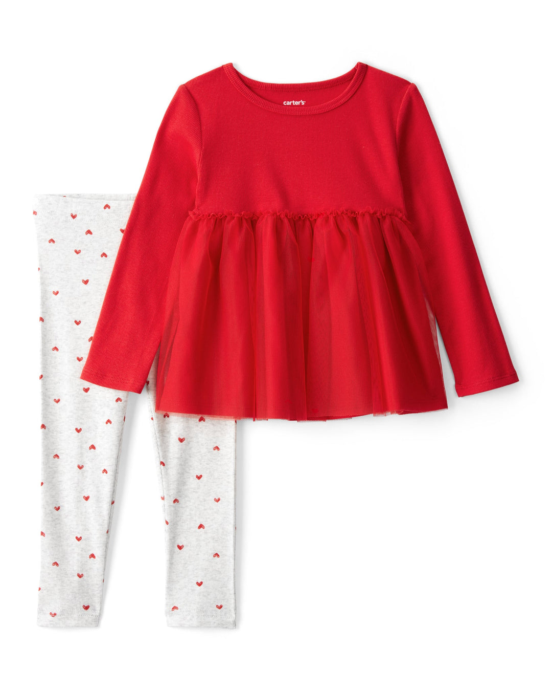 CARTERS NIÑA CONJ. DE PANTALON VDAY SURTIDO