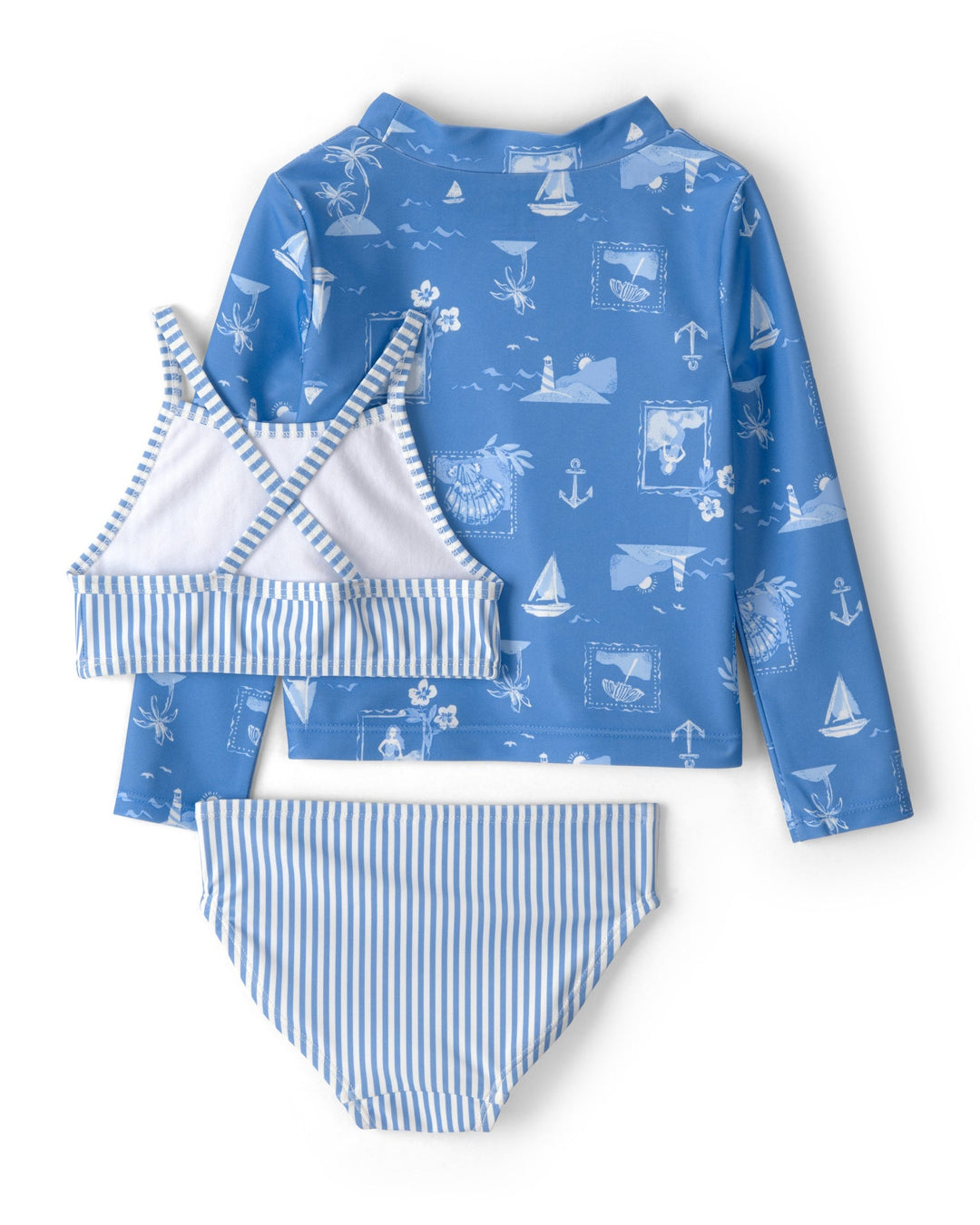 CARTERS NIÑA VESTIDO DE BAÑO 3PCS