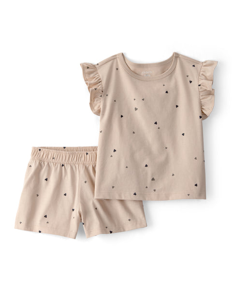 Carters Conjunto De Short Key Item Asst para Niña