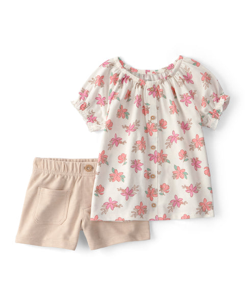 Carters Conjunto De Short Key Item Asst para Niña