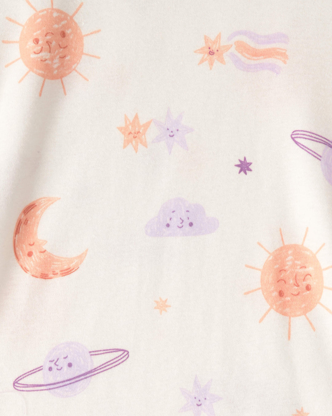 CARTERS NIÑA PIJAMA COTTON 4PCS