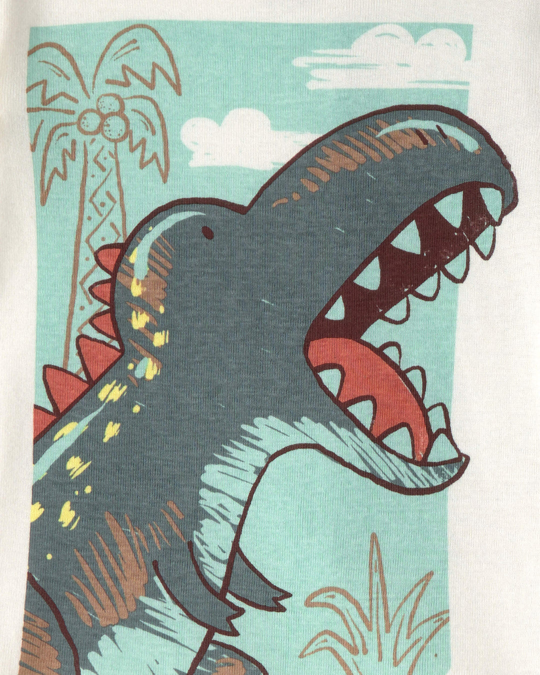 CARTERS NIÑO PIJAMA COTTON 4PCS