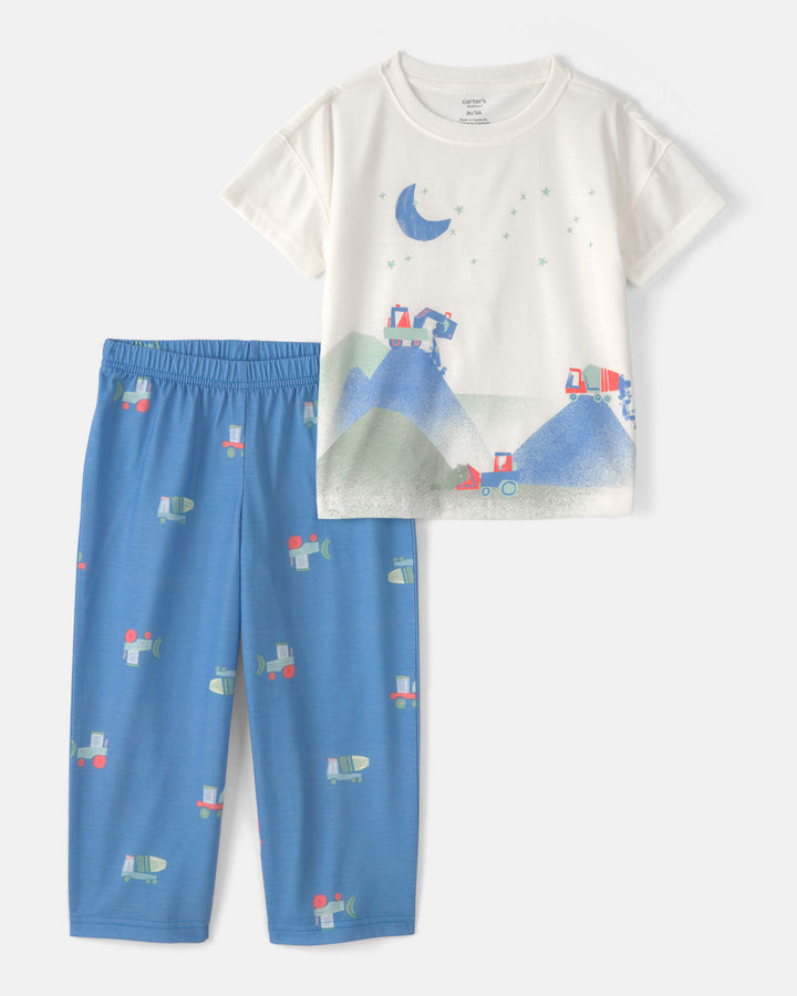 CARTERS NIÑO PIJAMA POLY 2PCS