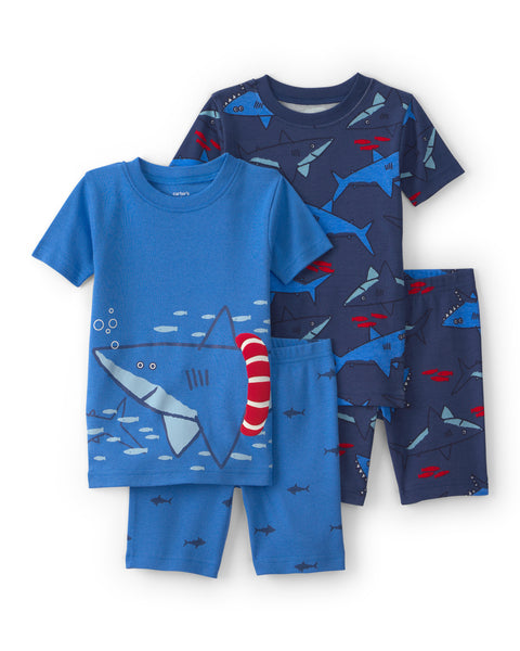 Carters Pijama Cotton 4pcs para Niño