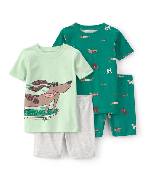 Carters Pijama Cotton 4pcs para Niño