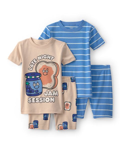 Carters Pijama Cotton 4pcs para Niño
