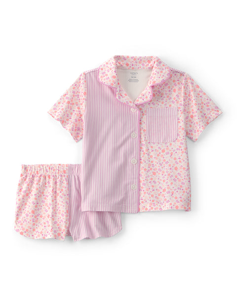 Carters Pijama Poly Coat 2pcs para Niña